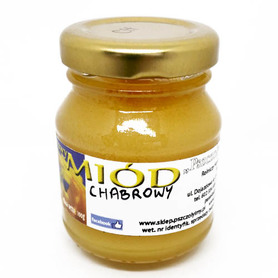 Miód chabrowy / miód bławatkowy skrystalizowany, produkt tradycyjny 100 g