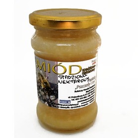 miód spadziowo-nektarowy  - skrystalizowany 400 g